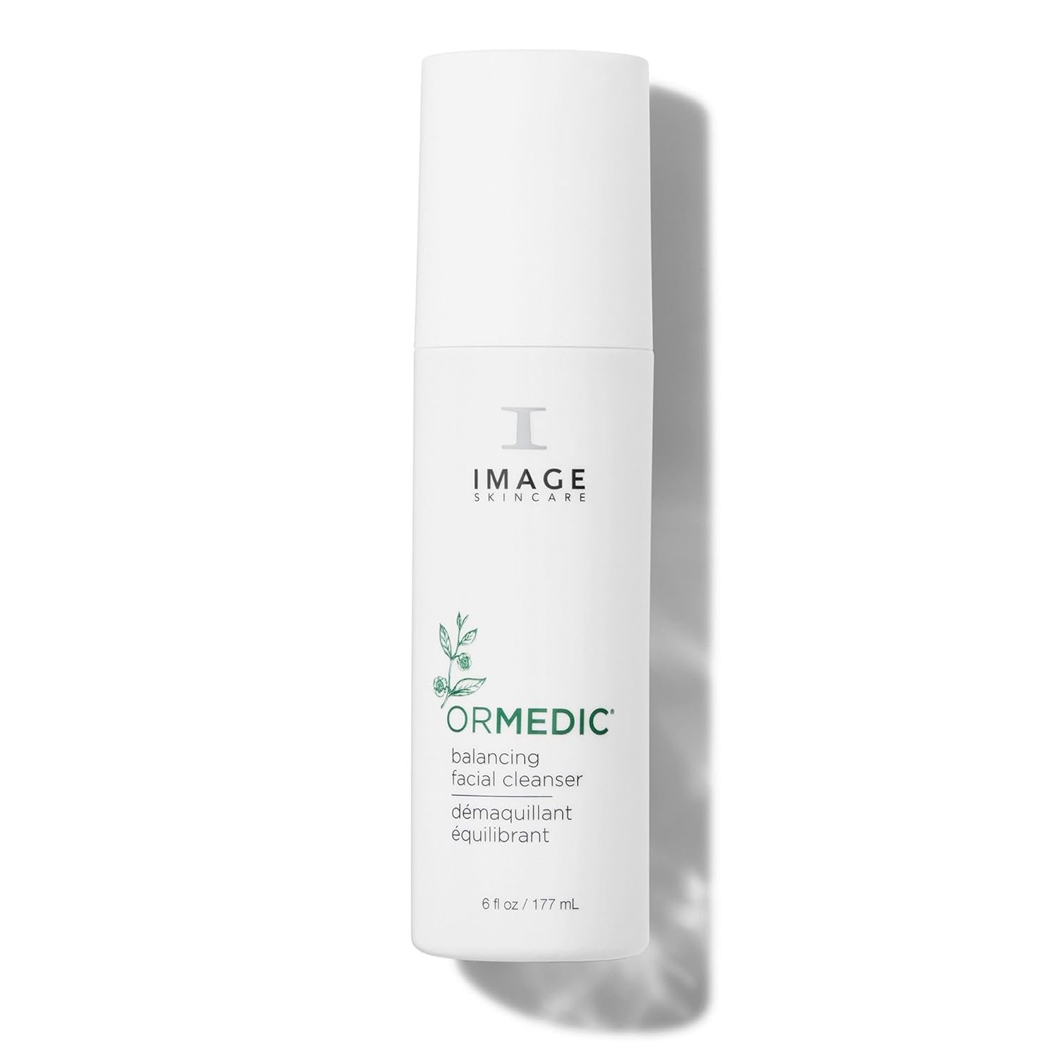 IMAGE Skincare, ORMEDIC pH Balancing Facial Cleanser, Hydrating and Mild Foaming Face Wash with Aloe Vera, 6 fl oz