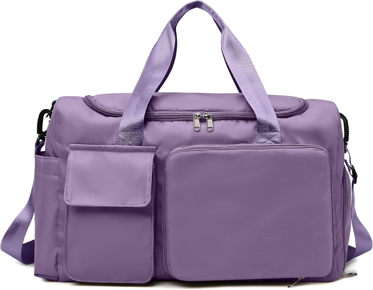 Supercenter Gym Bag, For Both Men and Women, Foldable, With Shoe Compartment and Wet/Dry Compartment