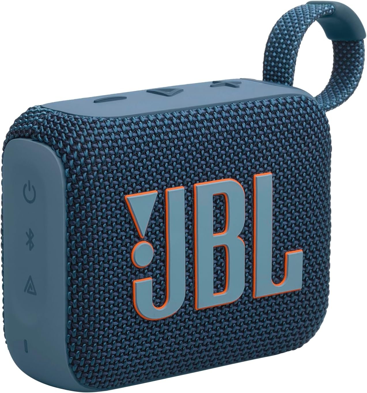 JBL Go 4 – Ultra-Portable, Waterproof and Dustproof Bluetooth Speaker, Big JBL Pro Sound with Punchy bass, 7-Hour Built-in Battery, Made in Part with Recycled Materials (Blue)
