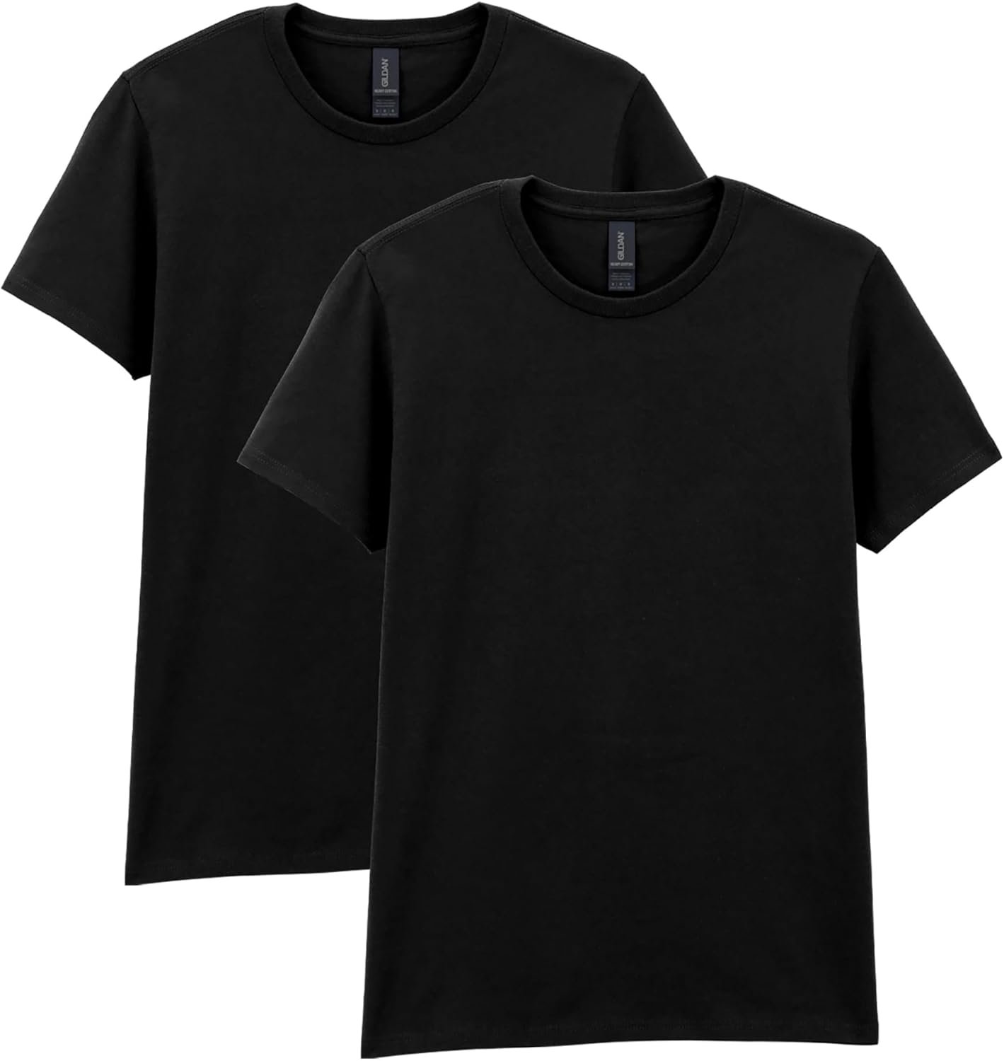 Gildan Women’s Heavy Cotton T-Shirt, Style G5000L, 2-Pack