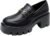 Women Loafers Platform Chunky Heel Slip On Lug Sole Casual Dressy Office Business Shoes