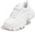 K KIP WOK Chunky Sneakers for Women Fashion Platform White Leather Casual Dad Shoes Comfortable Wedge Walking Sport Sneakers