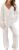 MEROKEETY Women’s Lounge Sets 2026 Fall Fashion 2 Piece Outfits Sweater Pajama Set Fuzzy Loungewear Matching Winter Clothes