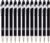 PASISIBICK 12-Piece Black Ballpoint Pen with Stylus Tip, 2 in 1 Stylish Metal Touch Screen Pen – Black Ink, 1.0 mm Medium Point – 5.5 x 0.4 inch / 14 x 1 cm