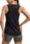 CRZ YOGA Lightweight Workout Tank Tops for Women – Athletic Running Sleeveless Shirts Racerback High Neck T-Shirt